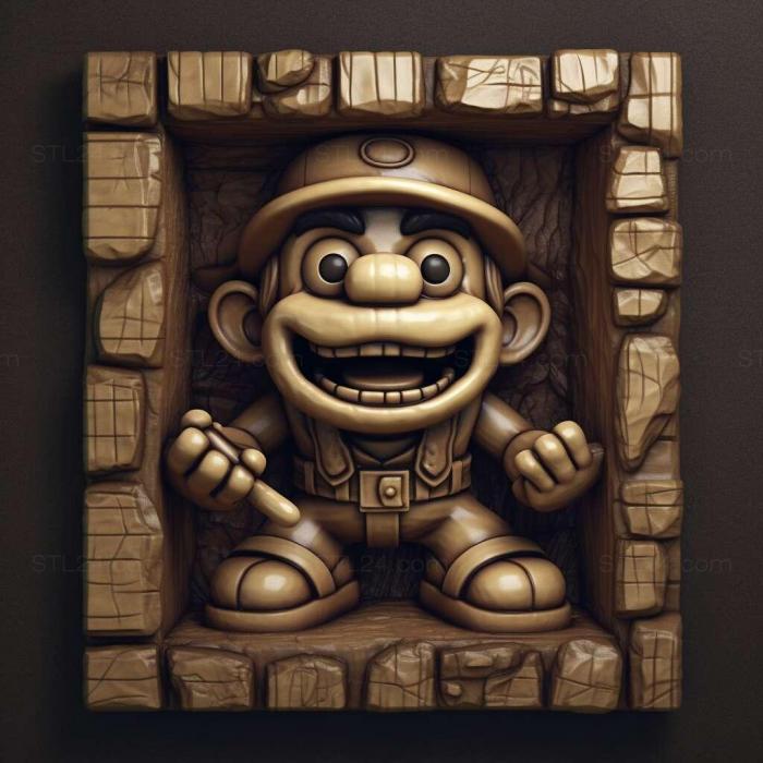 Games (Spelunky 3, GAMES_29803) 3D models for cnc